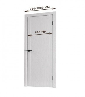 Межкомнатная дверь Bolivar Каньон браун (комплект) 900 в Кунгуре - kungur.mebel24.online | фото