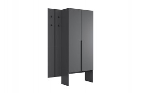МЕРСИ Прихожая (модульная) графит в Кунгуре - kungur.mebel24.online | фото 6