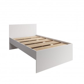 МОРИ КРМЯ 1200.1/1 Кровать с нишей под ящики белый в Кунгуре - kungur.mebel24.online | фото 1