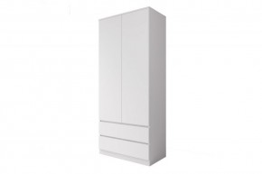 МОРИ МШ 900.2 Шкаф с 2мя дв и 2мя ящ. (белый) в Кунгуре - kungur.mebel24.online | фото 1