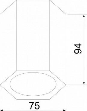 Накладной светильник Elektrostandard 25036/LED a055857 в Кунгуре - kungur.mebel24.online | фото 2