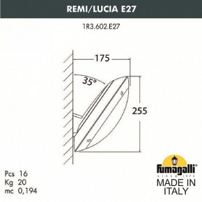 Накладной светильник Fumagalli Lucia 1R3.602.000.AYE27 в Кунгуре - kungur.mebel24.online | фото 2