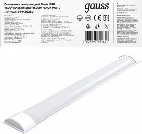 Накладной светильник Gauss WLF-2 844426250 в Кунгуре - kungur.mebel24.online | фото 2