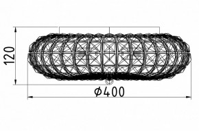 Накладной светильник Maytoni Broche DIA902-04-N в Кунгуре - kungur.mebel24.online | фото 2