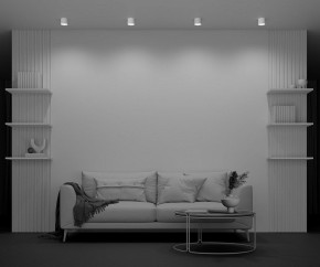 Накладной светильник Maytoni Glam C096CL-GX53-W в Кунгуре - kungur.mebel24.online | фото 4