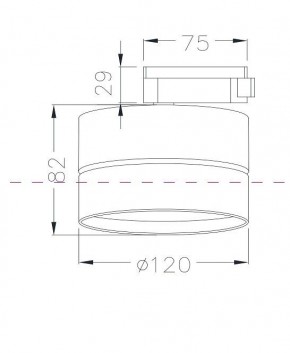 Накладной светильник Maytoni ONDA TR007-1-18W3K-B в Кунгуре - kungur.mebel24.online | фото 4