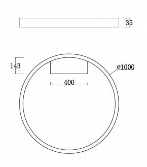 Накладной светильник Maytoni Rim MOD058CL-L65B4K в Кунгуре - kungur.mebel24.online | фото 3