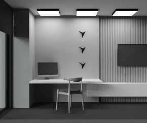 Накладной светильник Maytoni Zon C032CL-90W3K-SQ-B в Кунгуре - kungur.mebel24.online | фото 9
