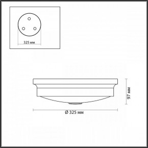 Накладной светильник Odeon Light Marsei 4825/3C в Кунгуре - kungur.mebel24.online | фото 4