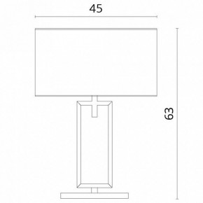 Настольная лампа декоративная Divinare Porta 5933/01 TL-1 в Кунгуре - kungur.mebel24.online | фото 3