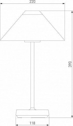 Настольная лампа декоративная Elektrostandard Mistery a062381 в Кунгуре - kungur.mebel24.online | фото 3