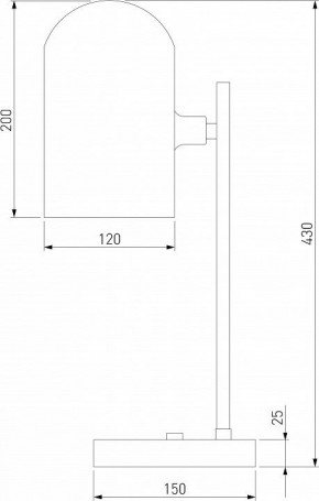 Настольная лампа декоративная Eurosvet Bambola 01164/1 латунь в Кунгуре - kungur.mebel24.online | фото 2