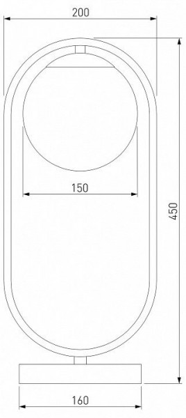 Настольная лампа декоративная Eurosvet Ringo 01138/1 золото в Кунгуре - kungur.mebel24.online | фото 3