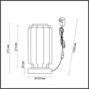 Настольная лампа декоративная Odeon Light Jam 5408/10TL в Кунгуре - kungur.mebel24.online | фото 4