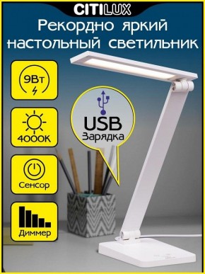 Настольная лампа офисная Citilux Ньютон CL803080 в Кунгуре - kungur.mebel24.online | фото 2
