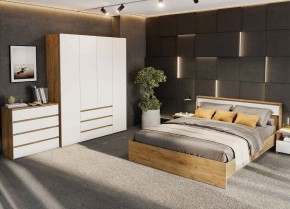 НЕКСТ 1 Спальня (Дуб Золотой/Белый) в Кунгуре - kungur.mebel24.online | фото