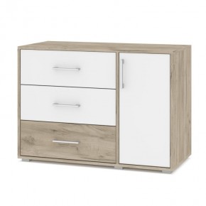 ОЛИВИЯ О63 Комод (дуб серый/белый) в Кунгуре - kungur.mebel24.online | фото