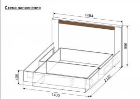 ОРЛАНДО Спальный гарнитур (модульный) в Кунгуре - kungur.mebel24.online | фото 7
