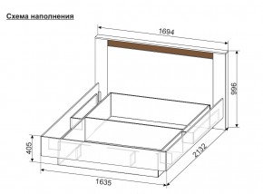 ОРЛАНДО Спальный гарнитур (модульный) в Кунгуре - kungur.mebel24.online | фото 8