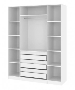 ПАРУС Шкаф 4-х ств. 1600 в Кунгуре - kungur.mebel24.online | фото 2