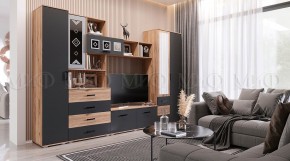 Пенал Белла (Сандал, Графит/Дуб крафт) в Кунгуре - kungur.mebel24.online | фото 5