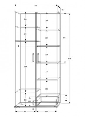 Подростковая Юпитер (модульная) в Кунгуре - kungur.mebel24.online | фото 25