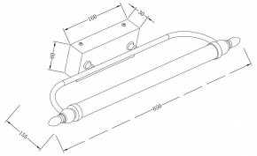 Подсветка для зеркала Maytoni Oculus MIR014WL-L12C3K в Кунгуре - kungur.mebel24.online | фото 3