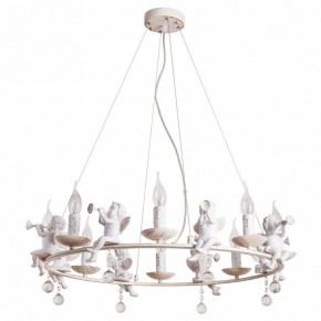 Подвесная люстра Arte Lamp Amur A1133SP-8WG в Кунгуре - kungur.mebel24.online | фото 2
