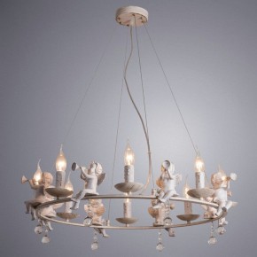 Подвесная люстра Arte Lamp Amur A1133SP-8WG в Кунгуре - kungur.mebel24.online | фото 3