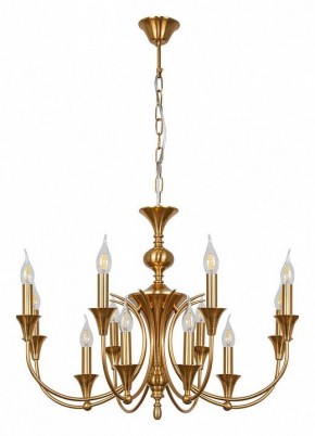 Подвесная люстра Arte Lamp Collinetta A4094LM-12PB в Кунгуре - kungur.mebel24.online | фото 2