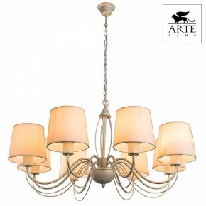 Подвесная люстра Arte Lamp Orlean A9310LM-8WG в Кунгуре - kungur.mebel24.online | фото 2