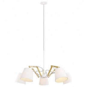 Подвесная люстра Arte Lamp Pinocchio A5700LM-5WH в Кунгуре - kungur.mebel24.online | фото 2