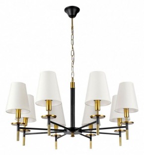 Подвесная люстра Arte Lamp Riccardo A4075LM-8BK в Кунгуре - kungur.mebel24.online | фото 2