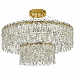 Подвесная люстра Arti Lampadari Ovindoli Gold Ovindoli L 1.5.80+40.100 G в Кунгуре - kungur.mebel24.online | фото 2
