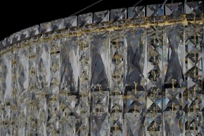 Подвесная люстра Arti Lampadari Ovindoli Gold Ovindoli L 1.5.80+40.100 G в Кунгуре - kungur.mebel24.online | фото 4
