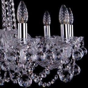 Подвесная люстра Bohemia Ivele Crystal 1402 1402/10/240/Ni/Balls в Кунгуре - kungur.mebel24.online | фото 2