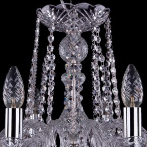 Подвесная люстра Bohemia Ivele Crystal 1402 1402/10/240/Ni/Balls в Кунгуре - kungur.mebel24.online | фото 4