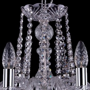 Подвесная люстра Bohemia Ivele Crystal 1402 1402/10/240/Ni/Leafs в Кунгуре - kungur.mebel24.online | фото 4