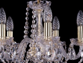 Подвесная люстра Bohemia Ivele Crystal 1402 1402/5/141/G в Кунгуре - kungur.mebel24.online | фото 7