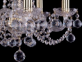 Подвесная люстра Bohemia Ivele Crystal 1402 1402/5/141/G/Balls в Кунгуре - kungur.mebel24.online | фото 2