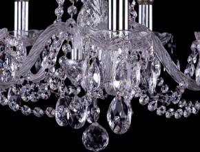 Подвесная люстра Bohemia Ivele Crystal 1402 1402/5/160/Ni в Кунгуре - kungur.mebel24.online | фото 4