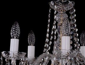 Подвесная люстра Bohemia Ivele Crystal 1402 1402/5/160/Pa в Кунгуре - kungur.mebel24.online | фото 3