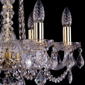 Подвесная люстра Bohemia Ivele Crystal 1402 1402/6/160/G/Leafs в Кунгуре - kungur.mebel24.online | фото 2