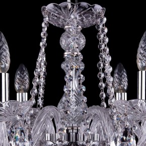 Подвесная люстра Bohemia Ivele Crystal 1402 1402/6/195/Ni в Кунгуре - kungur.mebel24.online | фото 5