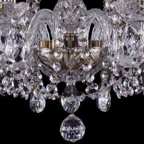 Подвесная люстра Bohemia Ivele Crystal 1402 1402/6/195/Pa в Кунгуре - kungur.mebel24.online | фото 3