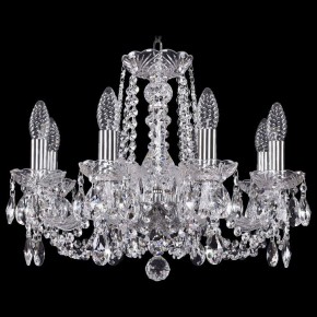 Подвесная люстра Bohemia Ivele Crystal 1402 1402/8/160/Ni в Кунгуре - kungur.mebel24.online | фото