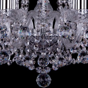 Подвесная люстра Bohemia Ivele Crystal 1402 1402/8/195/Ni/Balls в Кунгуре - kungur.mebel24.online | фото 4