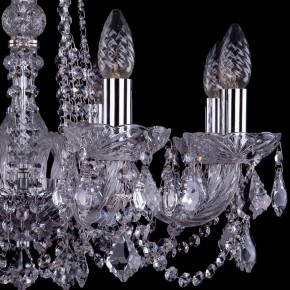 Подвесная люстра Bohemia Ivele Crystal 1402 1402/8/195/Ni/Leafs в Кунгуре - kungur.mebel24.online | фото 2