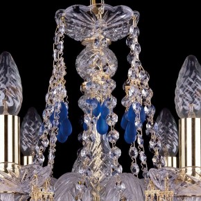 Подвесная люстра Bohemia Ivele Crystal 1410 1410/6/160/G/V3001 в Кунгуре - kungur.mebel24.online | фото 4