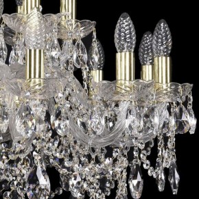 Подвесная люстра Bohemia Ivele Crystal 1411 1411/12+6/240/G в Кунгуре - kungur.mebel24.online | фото 2